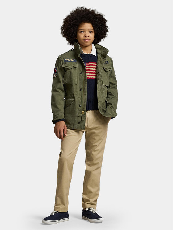 Polo Ralph Lauren Polo Ralph Lauren Demisezoninė striukė 323965378001 Chaki Regular Fit