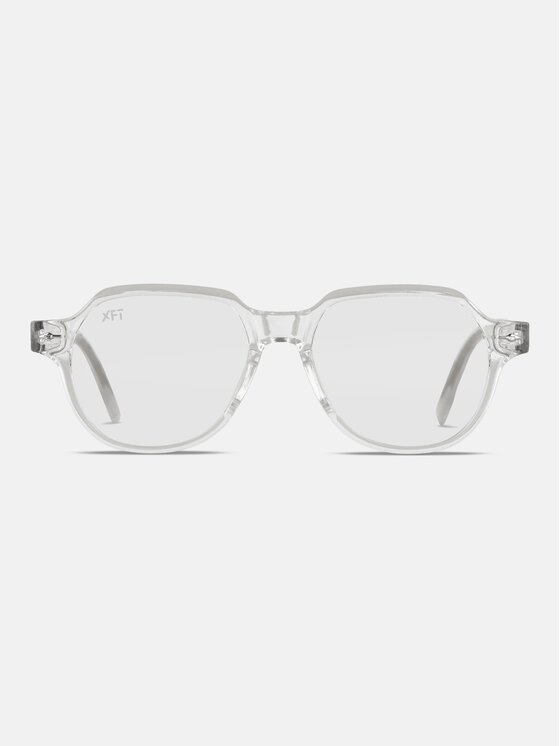 Okulary z filtrem blue light X Frame Therapy, Przezroczysty, Chromashade