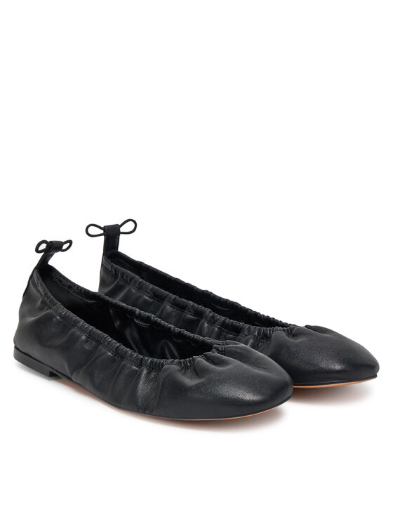 TWINSET TWINSET Μπαλαρίνες 251TCP150 Μαύρο