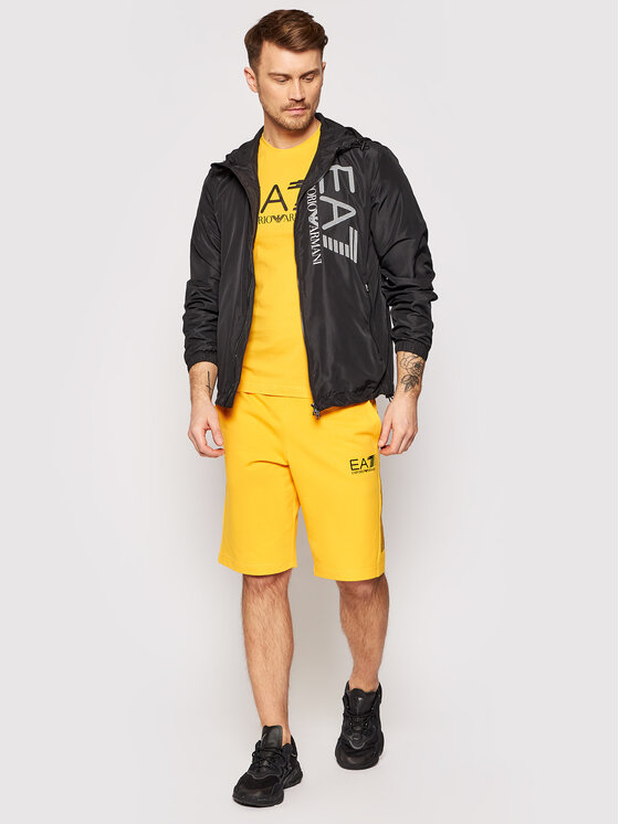 T-shirt 3KPT39 PJ02Z 1604 Giallo Regular Fit