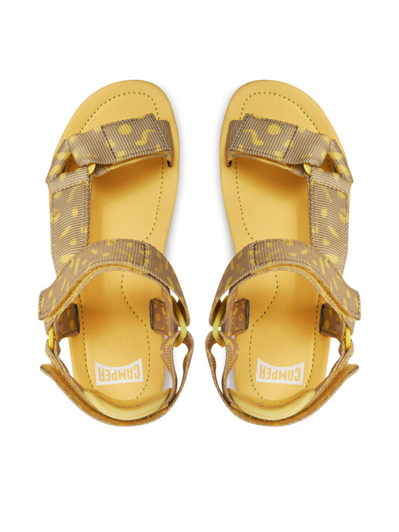 Camper Camper Sandali Oruga Up K200851-018 Giallo