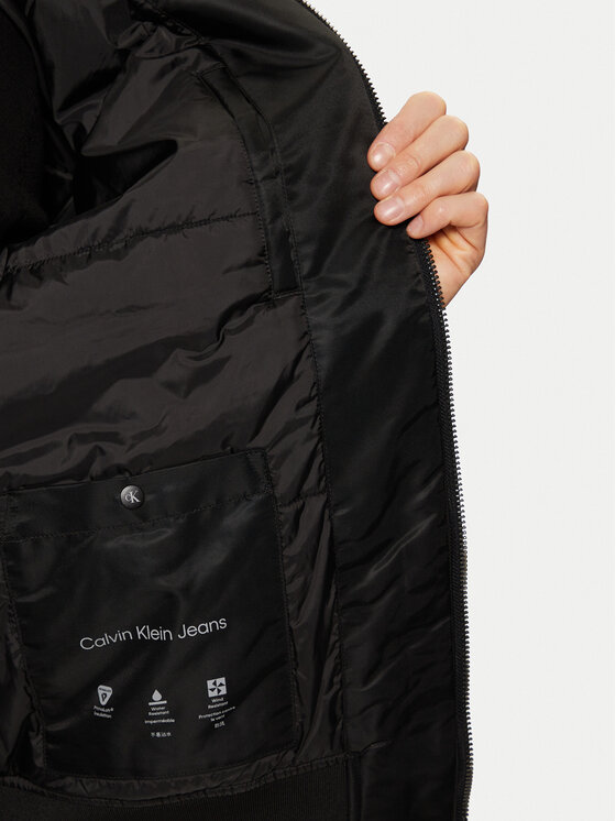 Calvin Klein Jeans Calvin Klein Jeans Яке бомбър 00040EM524 Черен Regular Fit