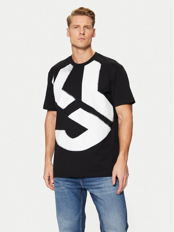 Karl Lagerfeld Jeans Karl Lagerfeld Jeans T-Shirt A1M17045 Μαύρο Regular Fit