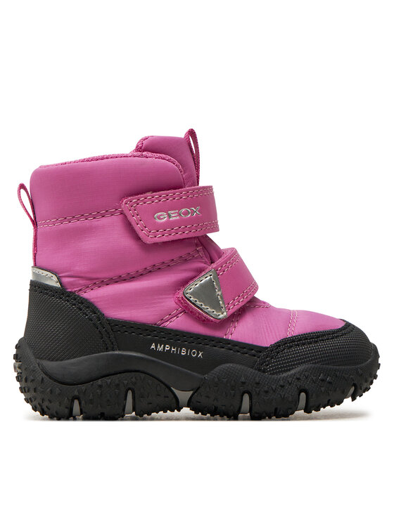 Geox Snehule B Baltic Girl B Abx B4654B 0FU50 C8062 M Ružová