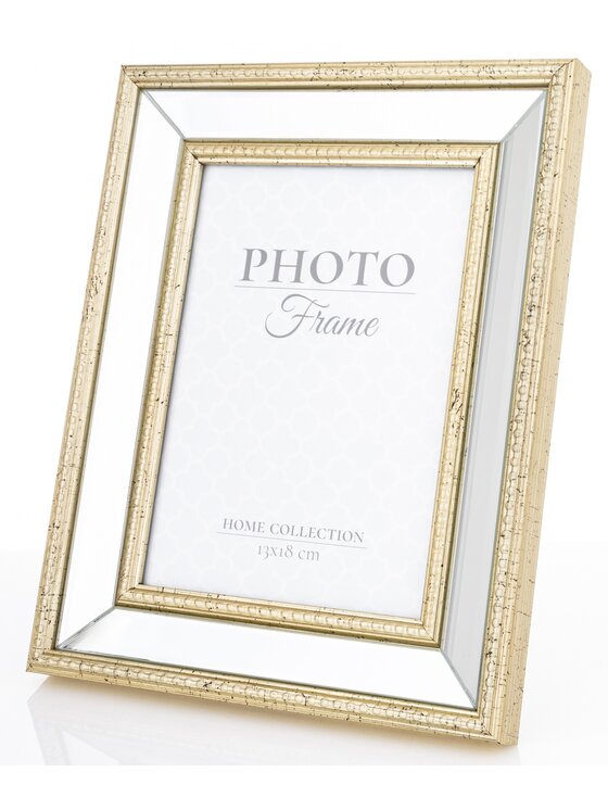MIAhome MIAhome Ramka na zdjęcia 24,5x18,5 cm FRAMEK złota small Złoty