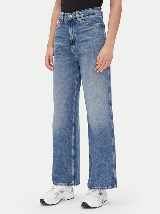 Tommy Jeans Džínsy Claire Hr Wd Rwb Bi5135 DW0DW21293 Modrá Regular Fit