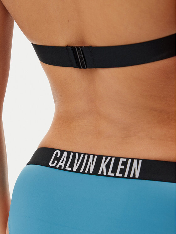 Calvin Klein Swimwear Calvin Klein Swimwear Bikini partea de jos KW0KW02856 Albastru