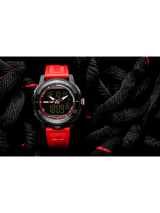 Timex Timex Ρολόι TW2W53700 Κόκκινο