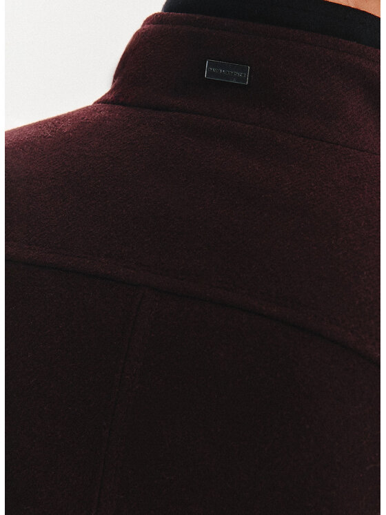 Pako Lorente Pako Lorente Płaszcz zimowy P25WF-7X-013 Bordowy Classic Fit