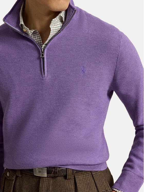 Polo Ralph Lauren Polo Ralph Lauren Svetr 710B18060014 Fialová Regular Fit