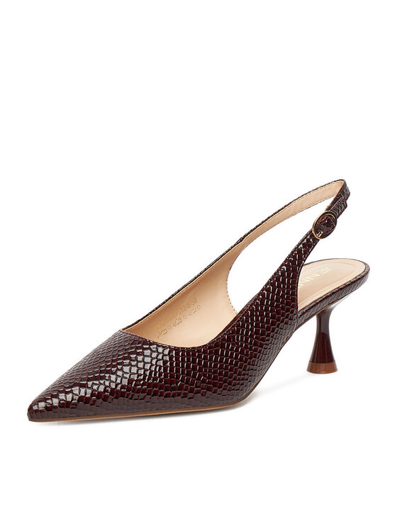 JENNY JENNY Sandaalid CEO-CD24013-6 Bordoopunane