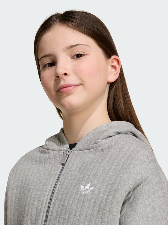 adidas adidas Bluza 168996 Szary Loose Fit