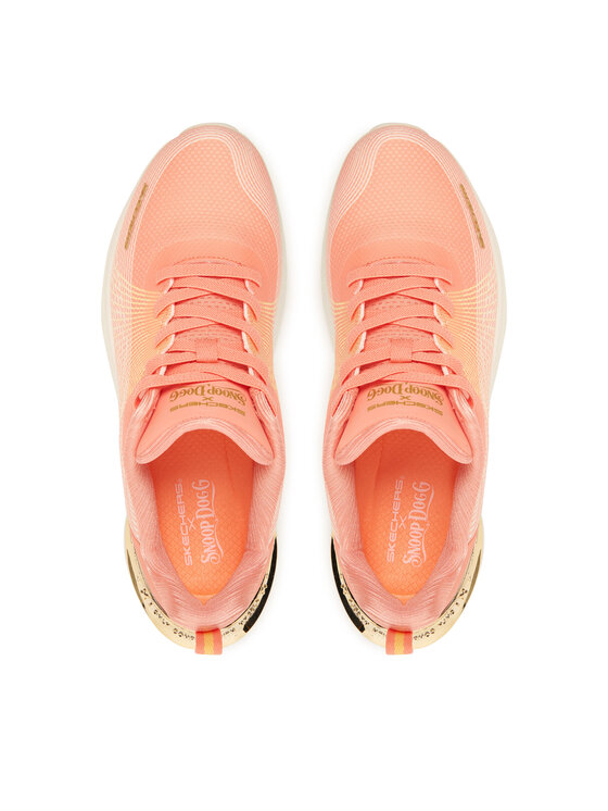 Skechers Skechers Sneakersy Snoop Dogg: Snoop Ace - Cyber Walker 186025/ORG Różowy