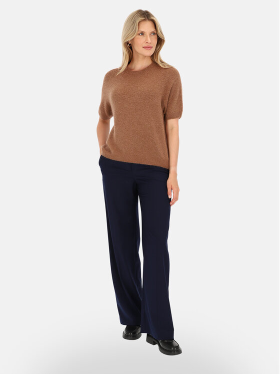 L’AF L’AF Sweter Lula Brązowy Reglan Fit