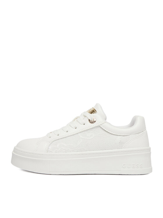 Guess Guess Sneakersy CEO-AVO-357-018-1 Biela