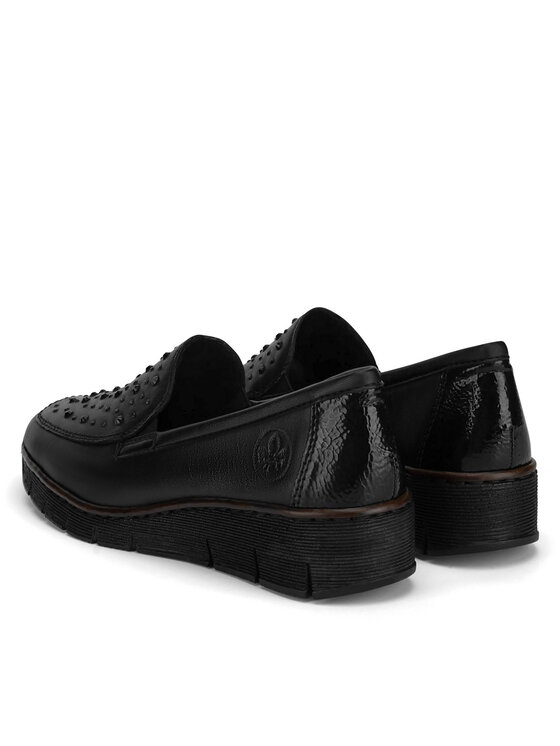 Rieker Rieker Halbschuhe 53752-00 Schwarz