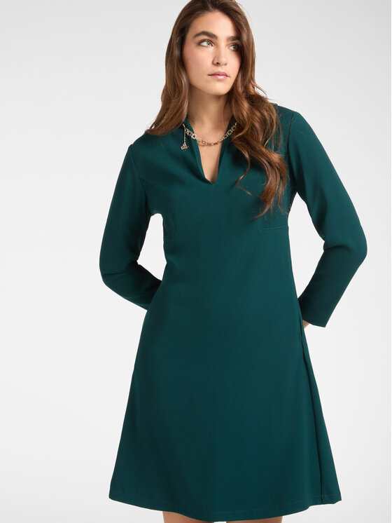 Elena Mirò Elena Mirò Vestito da giorno 7430P000234N035 Verde A-Line Fit