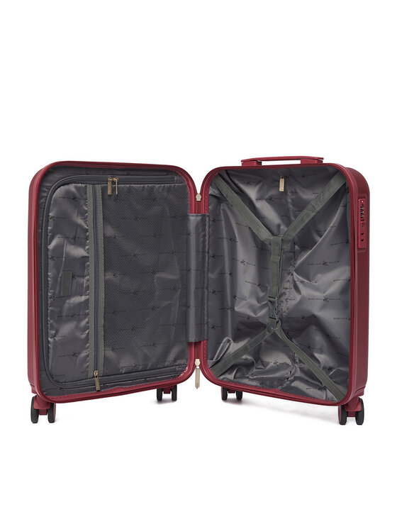 Beverly Hills Polo Club Beverly Hills Polo Club Самолетен куфар за ръчен багаж CEO-BHPC-S-004-08-BURGUNDY Бордо