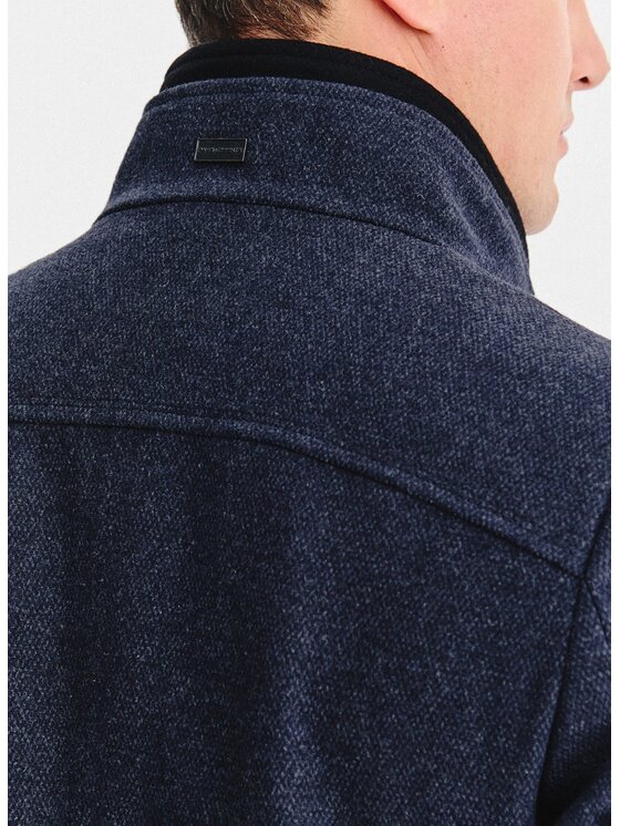 Pako Lorente Pako Lorente Płaszcz zimowy P25WF-7X-014 Granatowy Classic Fit