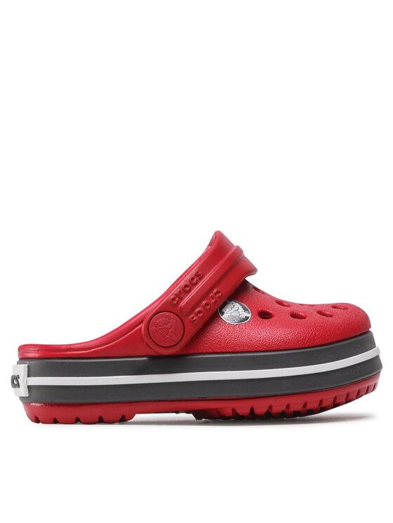 Gyerek Papucs Crocs, Méret: 19_20, Piros, Crocband Clog T 207005