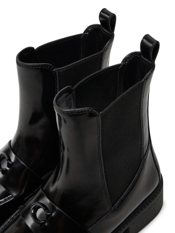 Coach Coach Botki Louisa Bootie CX024 Czarny