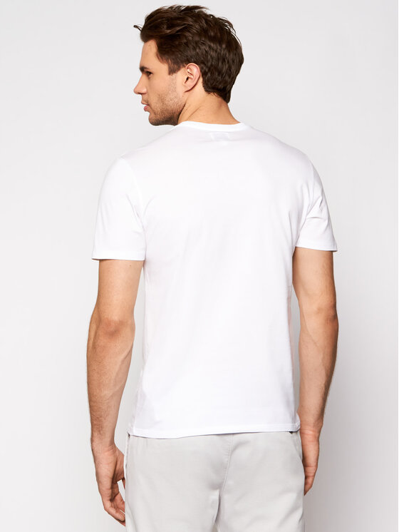 Guess Guess Tričko M82P64 R7HD0 Biela Regular Fit