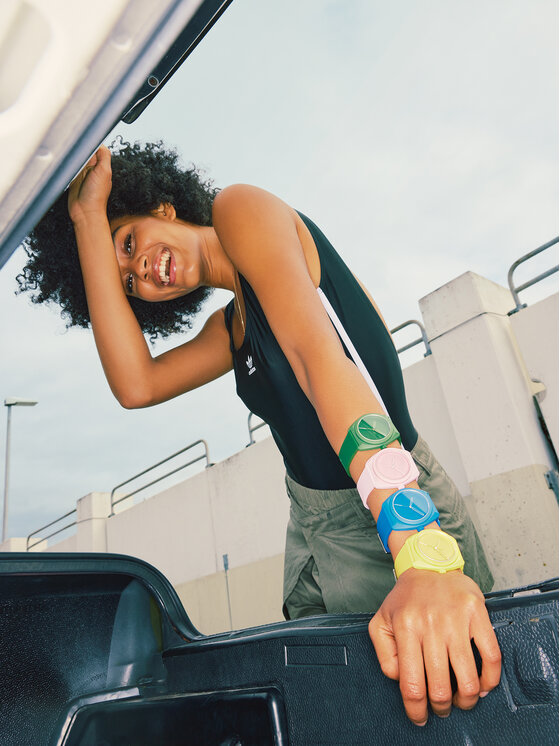 adidas Originals adidas Originals Ρολόι Project Three AOST24052 Μπλε