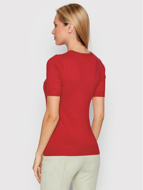 Blusa W2RR28 Z2NQ0 Rosso Slim Fit