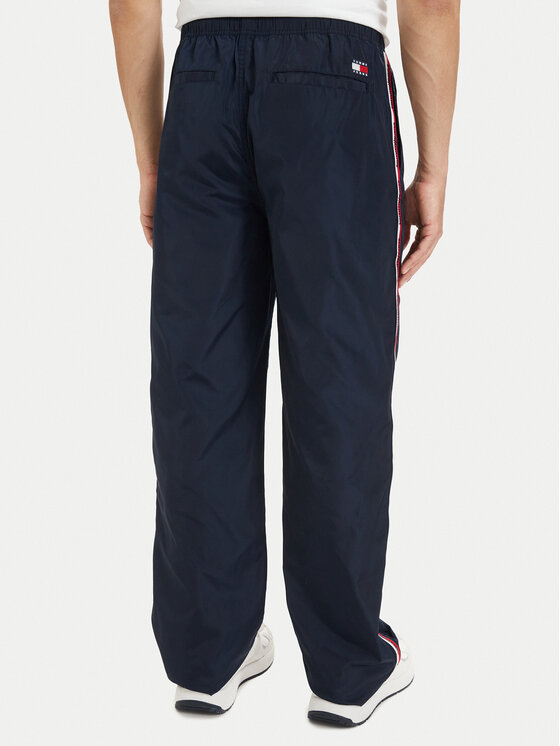 Tommy Jeans Tommy Jeans Spodnie dresowe DM0DM23123 Granatowy Relaxed Fit