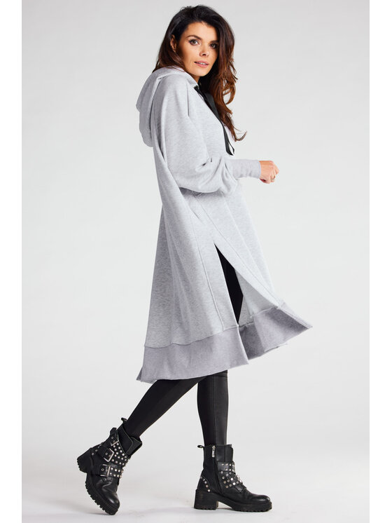 Infinite You Infinite You Felpa M279 Grigio Basic Fit