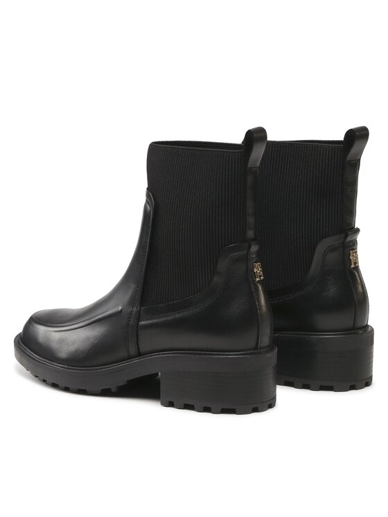Tommy Hilfiger Tommy Hilfiger Botki FW0FW07227 Czarny