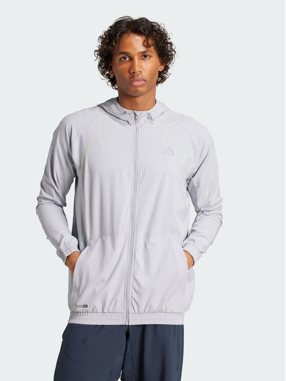 adidas adidas Bluza techniczna 151729 Szary Slim Fit