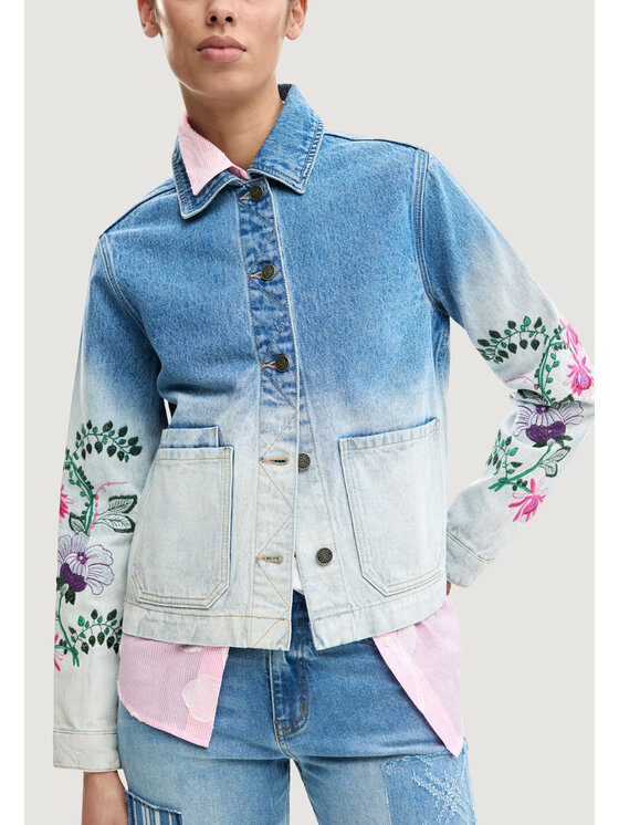 Desigual Desigual Nahkjope CHAQ_DAKOTA Sinine Casual Fit