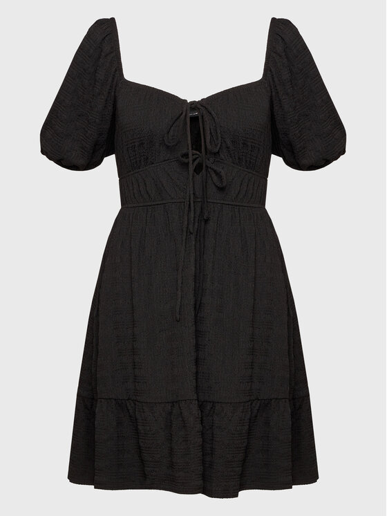 Gina Tricot Rochie de zi 19531 Negru Regular Fit