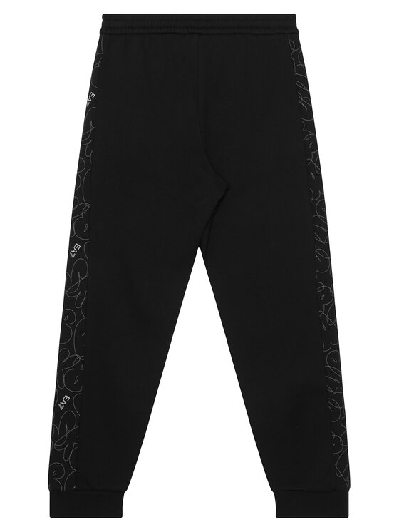 EA7 Emporio Armani EA7 Emporio Armani Sportinės kelnės 7B000370 AF10368 UC001 Juoda Regular Fit