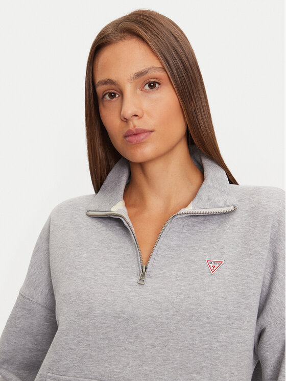 Guess Guess Суитшърт W4BQ15 KC811 Сив Relaxed Fit