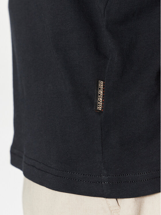 Napapijri Napapijri Tricou Salis NP0A4H8D Negru Regular Fit