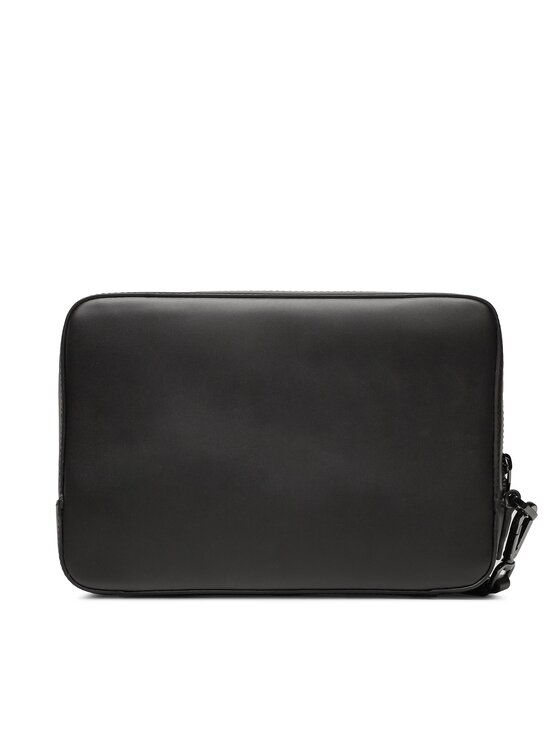 Tommy Hilfiger Tommy Hilfiger Kozmetični kovček Th Modern Lea Washbag AM0AM11268 Črna