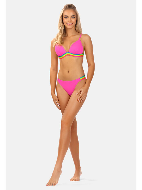 Miss Lou Miss Lou Bikini ML001 Różowy
