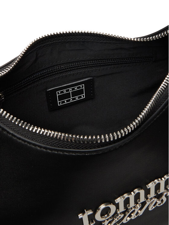 Tommy Jeans Tommy Jeans Τσάντα Tjw Bold Script Shoulder Bag AW0AW17895 Μαύρο