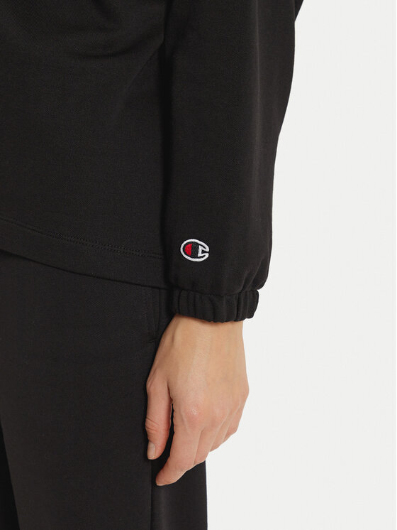 Champion Champion Μπλούζα 117540 Μαύρο Loose Fit