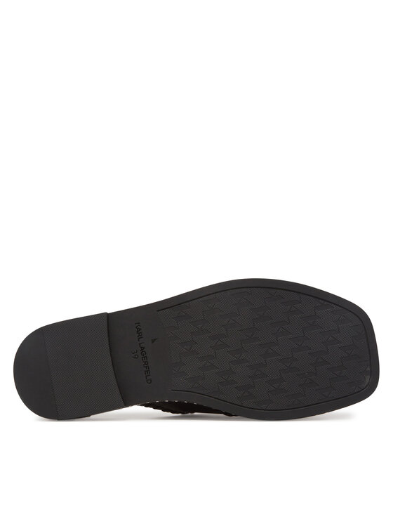 KARL LAGERFELD KARL LAGERFELD Natikače Kleo KL81372 Crna