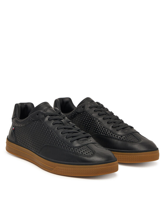 Tommy Hilfiger Tommy Hilfiger Tenisice Lo Lux Cut Out FM0FM05926 Crna