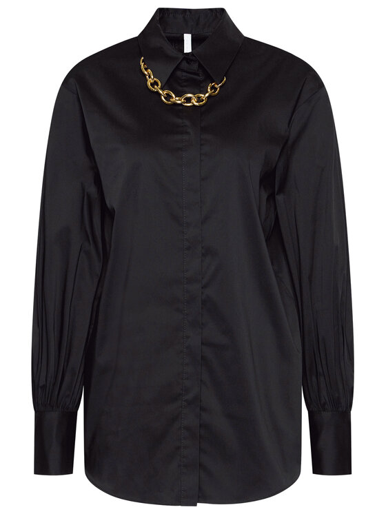 Imperial Imperial Cămașă CJM0BBE Negru Regular Fit