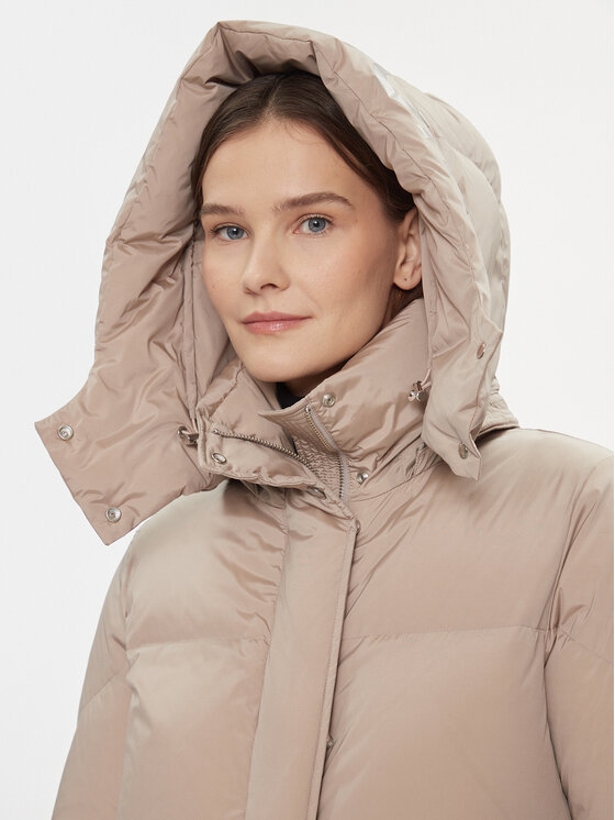 Woolrich Woolrich Kurtka puchowa Aurora CFWWOU0698FRUT1148 Beżowy Regular Fit
