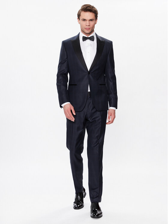 BOSS Boss Ülikond 50484728 Sinine Slim Fit