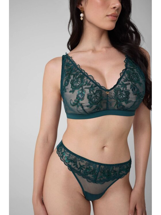 Guess Guess Biustonosz push-up 185393 Zielony