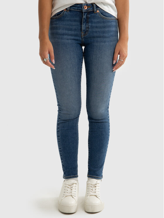 BIG STAR BIG STAR Jeansy LAYLA Granatowy Skinny Fit