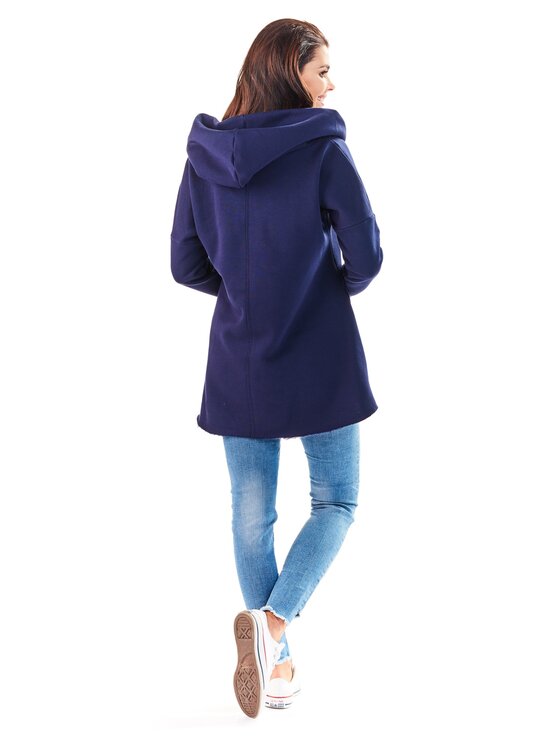 Awama Awama Felpa A200 Blu scuro Basic Fit