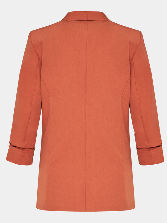 Pieces Pieces Marynarka Bosella 17090996 Pomarańczowy Regular Fit